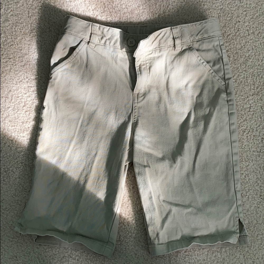 Khaki Uniform Shorts